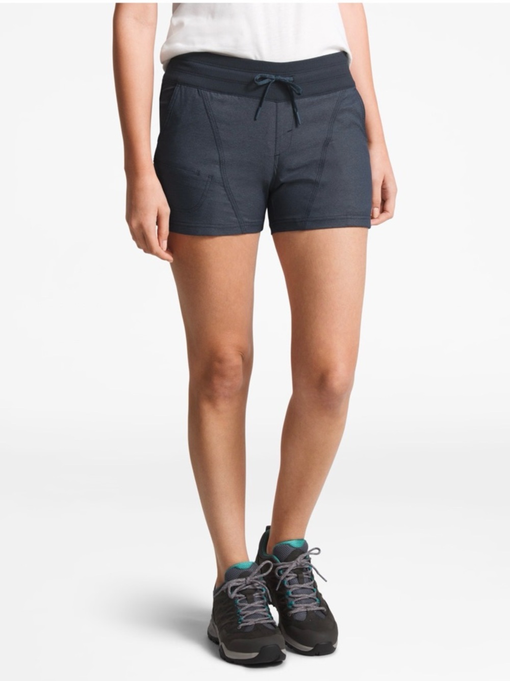 New The North Face Women’s Aphrodite Short in Urban Navy Heather Size Large